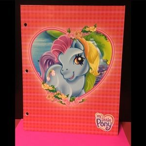 MY LITTLE PONY VINTAGE 2005 Two Pocket Folder